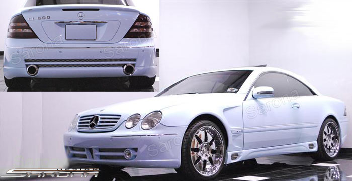 Custom Mercedes CL  Coupe Body Kit (2000 - 2002) - $1690.00 (Manufacturer Sarona, Part #MB-075-KT)